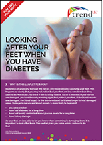 Looking after your feet when you have diabetes