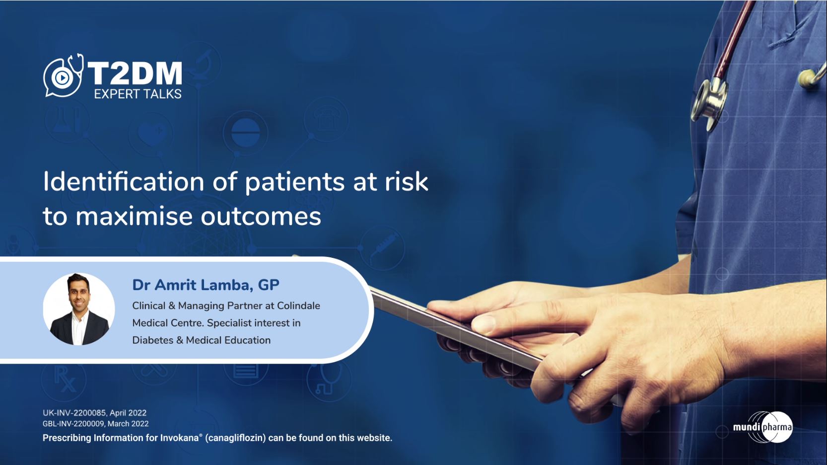 Dr Amrit Lamba T2DM Topic 1 video