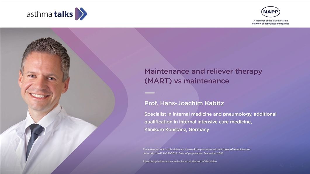 Maintenance and Reliever Therapy (MART) vs Maintenance