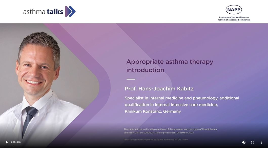 Appropriate Asthma therapy introduction and optimisation of inhaled therapy in severe asthma